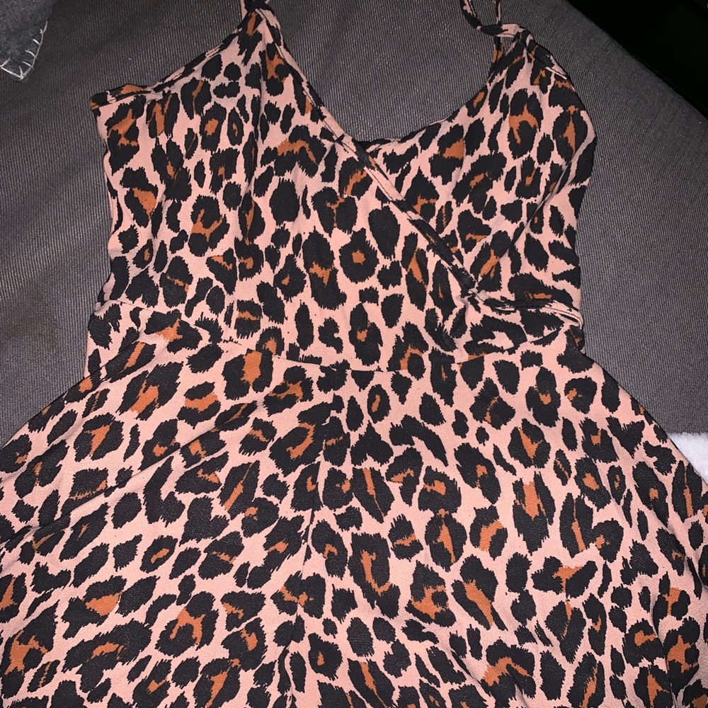 Leopard romper